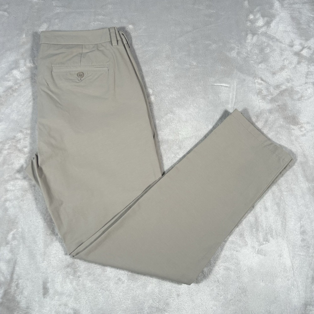 Vineyard Vines Pants Men 34x29 Beige OTG On The Go Performance Stretch Flex Golf